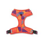 Heads Up For Tails Sunset Samba Dog Adjustable Harness - L, Multicolor