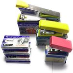 Kangaro Stapler No 10 with Throat Length 52mm and 3 set 20 x 50 staples, box keeper no33, Stapler Mini -10, Stapler M-10