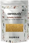 Cereausly Puffed Quinoa – Premium Quinoa Crispies Made with Organic White Quinoa – Delicious and Nutritious Quinoa Flakes for Snacks, Breakfast, Toppings – Toasted Quinoa with No Added Sugar – 1.5lb