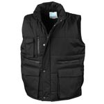 Result Mens Lance Bodywarmer / Gilet (Windproof & Showerproof) (M) (Black)