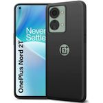 TheGiftKart Liquid Silicone Back Cover Case for OnePlus Nord 2T 5G | Soft Micro-Fibre Lining Inside | Camera Protection Bump | Shockproof Back Cover Case for OnePlus Nord 2T 5G (Silicone, Black)