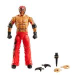 WWE Elite Action Figure Royal Rumble Rey Mysterio with Accessory and Dok Hendrix Build-A-Figure Parts​, HKP15