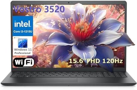 Dell 15.6" Laptop Computer for Home and Student, Intel 6-Core Processor (Beat i5-1135G7), 32GB DDR4 RAM, 1TB PCIe SSD, Business 3520 120Hz FHD, WiFi, Bluetooth, RJ45, HDMI, Windows 11 Pro