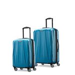 Samsonite Centric 2 Hardside Dual-Spinner 2pc Set (co/md), Caribbean Blue