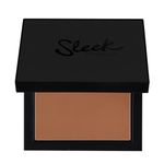 Sleek MakeUP Face Form Bronzer, Superfine Pigments for a Buildable Sunkissed Glow, Fire (Medium), 9.4g