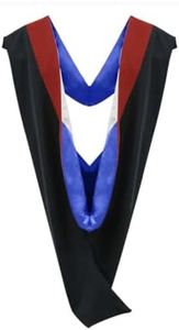CLERKMANS Unisex Graduation Hood for Bachelors & Masters Degree -University Academic Hood