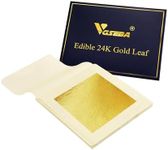 VGSEBA Edible Gold Leaf Sheets, 24K