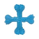 Nylabone Extreme Tough Dog Chew Toy X-Bone, Durable, Cleans Teeth, Beef Flavour, Large, for Dogs Up to 23 kg