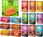 Nairn's PICK ANY 10 Gluten Free & Non Gluten Free Oat Biscuits. Flavours inc. Chocolate chip, cheese, fruit and seed, Stem Ginger, Mixed Berries, Salted Caramel, Etc, 2200.gram