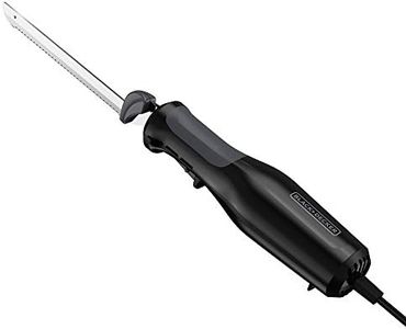 9" Black ComfortGrip Electric Knife