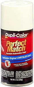Dupli-Color EBCC04077 Perfect Match Automotive Spray Paint – Chrysler Stone White, PW1 – 8 oz. Aerosol Can