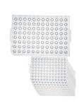 10 PCS 96-well PCR Plate Silicone Cap, Silicone Sealing Mat for 96-well PCR plate, Non-sterile（Pack of 10）