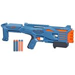 Nerf Elite 2.0 Tetrad QS-4 Blaster, 4 Elite Darts, 4-Barrel Blasting, Tactical Rail for Customizing Capability, Multicolor