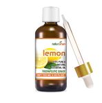 Naturoman Lemon Essential Oil | For Immunity, Digestion, Vitamins, Energy, Anti-Microbial | Suitable for All Skin Types | Natural & Pure | Pack of 1 | 100 ml