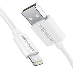 TECKNET iPhone Charger Cable 1.5m，MFi Certified Lightning Cable ，Fast Charging iPhone Cable Lead for iPhone 14 13 12 11 XS XR X Pro Max Mini 8 7 6S 6 Plus 5S SE iPad AirPods