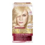 L’Oréal Paris Excellence Crème Permanent Hair Color, BB Soft Light Natural Blonde, 100% Grey Coverage, Hair Dye, 1 EA (Packaging May Vary)