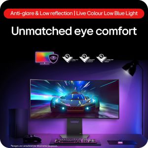 LG UltraGear 34" OLED Gaming Monitor – UltraWide QHD Display