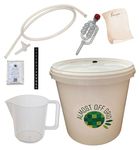 Almost Off Grid Honey Mead Wine Making Starter Kit for Beginners, Wine Making Equipment, Makes 4.5 litres or 6 Bottles, Fermenting Set for Mead Making, Traditional Mead Kit