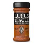 RUFUS TEAGUE Spicy Meat Rub (184 g), Spicy Seasoning for Meat, Delicious BBQ rub from Kansas City