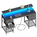 Huuger 55 inch Computer Desk with 4