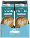 Plenish Barista Organic Soya Drink Long Life, 1L (Pack of 6)