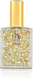 Pearl Organic Perfume Spray by Sage- 2 oz, Vegan & Cruelty-Free, Subtle Scent, Vanilla, Sandalwood, Musk