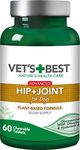 Vet's Best Advanced Hip & Joint Dog Supplements | Formulated with Glucosamine and Chondroitin to Support Dog Joint and Cartilage Health | 60 Chewable Tablets