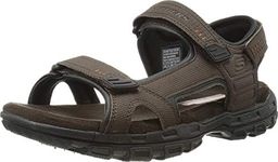 Skechers mens Louden sandals, Brown