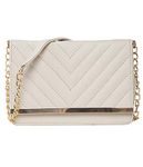 ADISA Women's Sling Bag (Off White)