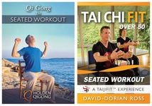 Seated Workouts with Lee Holden and David-Dorian Ross (YMAA) Qi Gong and Tai Chi DVDs