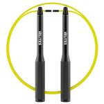 Velites Skipping Rope for Crosstraining Fire 2.0 Weighted Speed Rope For Double Unders [Weights Not Included]. Also for Fitness Boxing and MMA