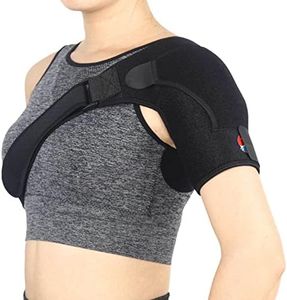 Shoulder Brace for Men and Women | Orthopedic Shoulder Compression Sleeve for Torn Rotator Cuff, Dislocated AC Joint, and Other Injuries | Shoulder Support Wrap for Pain Relief