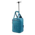 Cabin Max Narvik 2.0 Stowaway 20L Trolley Case 40x20x25 cm for Ryanair Under Seat Cabin Bag (Teal)