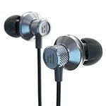 HELM F2 Planar Magnetic Dual Driver Wired HiFi in-Ear Headphones - Earbuds, Pro-Sound Quality with 2 High-End Drivers, Pristine Clarity & Deep Bass, Sound Isolating Secure Fit, Controls, Mic, 3.5mm