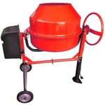 SWADESI KRAFTS Compact and Portable 200L Mini Concrete Mixer Machine 920-Wtt - Perfect for Small Construction