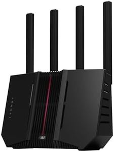 ASUS RT-BE92U - 7 Expandable Wi-Fi Router - Tri-Band BE9700, 320MHz & 4096-QAM, MLO, AI WAN Detection, AiMesh, Free Network Security Subscription, VPNs