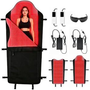 SUHZF Full Body Red Light Therapy Mat, Infrared Light Therapy Blanket