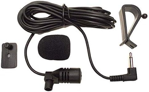 FingerLakes 3.5mm Microphone Assembly Mic for Car Vehicle Head Unit Bluetooth Enabled Stereo Radio GPS DVD