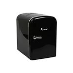 Cristal MNBX4 Compact Mini Cooler Fridge 4 Litre, 6 Can Portable AC+DC Power For Bedrooms, Cars, Offices; Skincare, Makeup, Cosmetics, Food (Black)