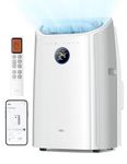 DREO 10000 BTU Portable Air Conditioner, 3-in-1 Cool/Fan/Dry Quiet AC Unit for Bedroom/Office, Smart App/Voice/Remote Control, Drainage-Free, Universal Window Kit, 3.2L/H Dehumidification, AC515S
