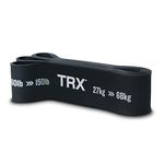 TRX Training Strength Band, Full-Body Resistance Band for Home and Gym Use, Resistance Band for Working Out, (60 lbs - 150 lbs), (Black)