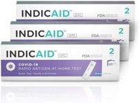 INDICAID COVID-19 Rapid Antigen at-Home Test (6 Tests) - 4 Easy Steps & Results in 20 Minutes - Covid OTC Nasal Swab Test - HSA/FSA Reimbursement Eligible