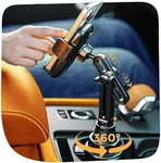 LISEN Cup Holder Cell Phone Holder for Car Mount, 2024 New Car Cup Phone Holders for Your Car Adjustable Cell Phone Holder Car Accessories Trucks Golf Cart for iPhone Samsung Google