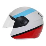TVS Racing Kids Graphics Half face, Open Face Helmet White XS