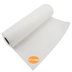 New brothread Water Soluble (Wash Away) Embroidery Stabilizer 12"x10yd (30.5cmx9.1meter) roll - Ideal for Machine Embroidery and Hand Sewing - Light Weight 40gm (1.5oz)