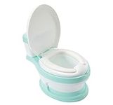 Kidoz Potty Training Toddler Toilet Chair with Lid WC Trainer, White/Green