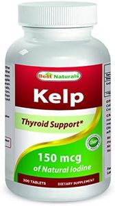 Best Naturals Kelp Supplement 150 Mcg Tablet, 300 Count