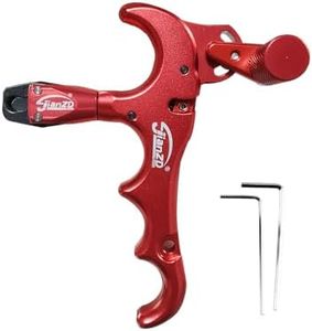 JIANZD Bow Release for Compound Bow, Archery Release 360° Rotatable Thumb Release for Compound Bow