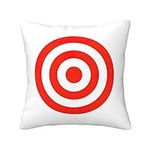 MQGMZ Design Target Print Throw Pillow Cover Decor Gift Living Room Sofa Living Room Bedroom Outdoor