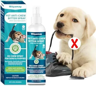 Woyamay No Chew Spray for Dogs 200ML, Bitter Apple Spray for Dogs Stop Chewing Licking of Furniture, Shoes, Bandages, Dog Training & Behavior Aids Spray, Indoor & Outdoor Use, No Alcohol & Trace